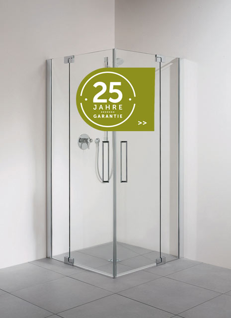 Palme Avito Vario Eckkabine Echtglas mit Garantie