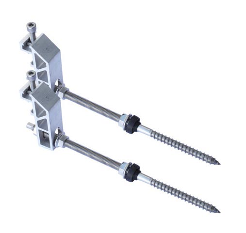 AluFix Stockschraubenbefestigung für PV Module