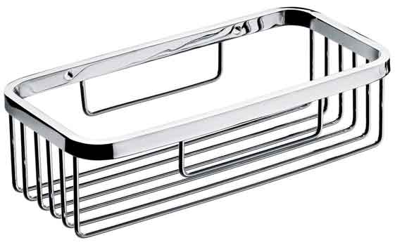 Schwammkorb gerade verchromt 