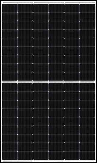 PV Modul Canadian Ansicht vorne