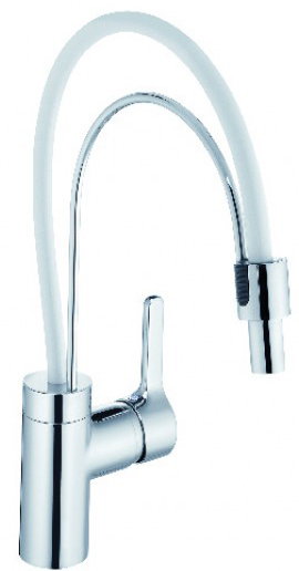 Kludi Bingo Star Spültisch Einhandmischer mit Doppelbogen, verchromt 42859