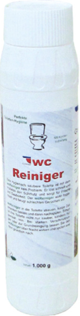 Reiniger für WC-Keramik in Granulatform, 1000 g