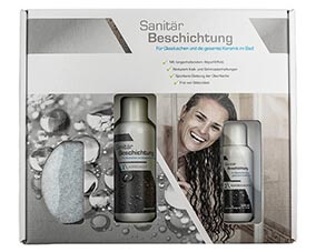 Palme Glasbeschichtungset und Reinigung 