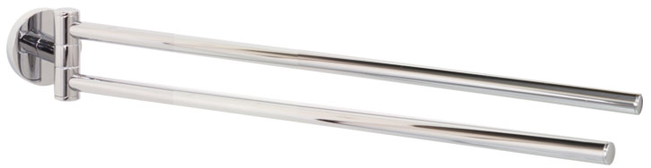 Ora Doppelhandtuchhalter 2-armig, Chrom