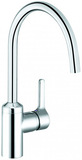 Kludi Bingo Star Spültisch Einhandmischer Edelstahlfinish, 42803