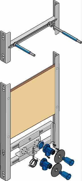 Huter 8010 Boilermontagegestell 