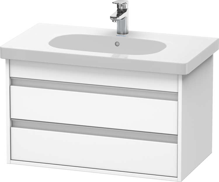 Duravit Ketho Waschtisch Unterbau 800 2 Auszüge Weiß Matt 